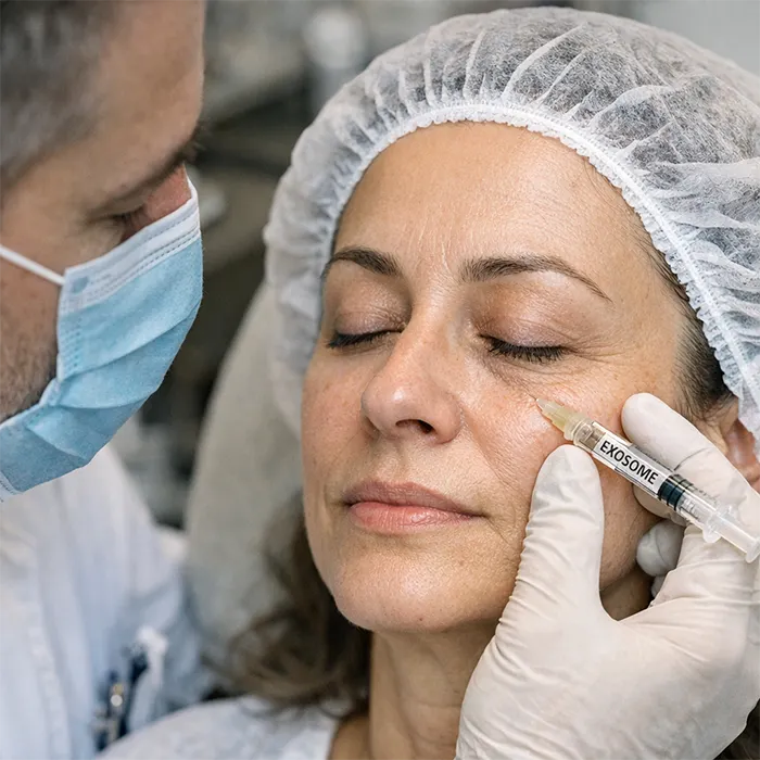 اگزوزوم برای زیر چشم