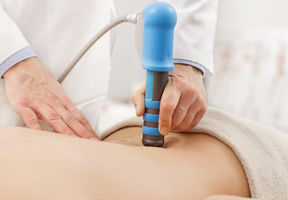 لاغری با دستگاه شاک ویو